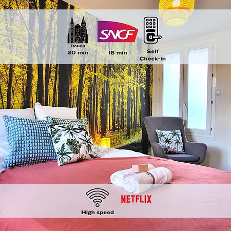 Апартаменты Oxygen - Lumineux Deux-Pieces A 20Min De Rouen Caudebec-les-Elbeuf Экстерьер фото